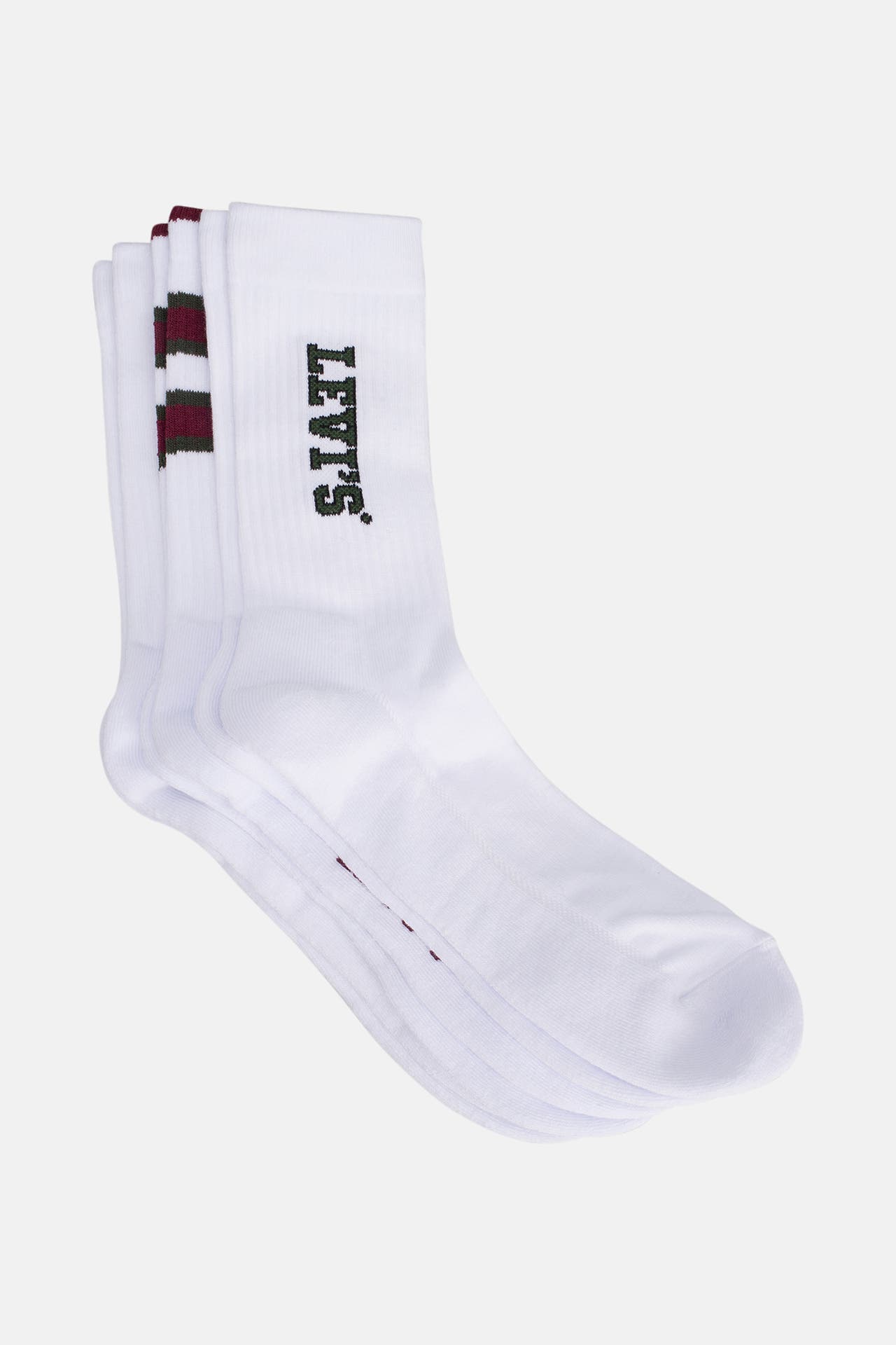 LEVI'S® 3er-Pack Socken weiß gemustert, Bild 1