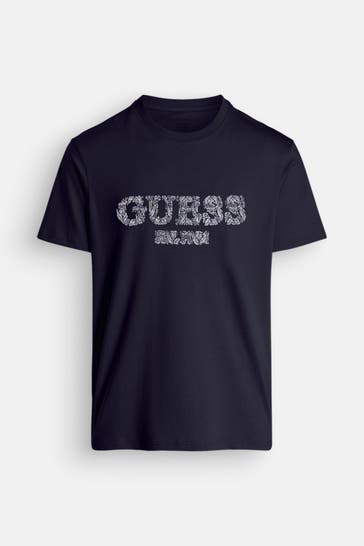 GUESS T-Shirt dunkelblau