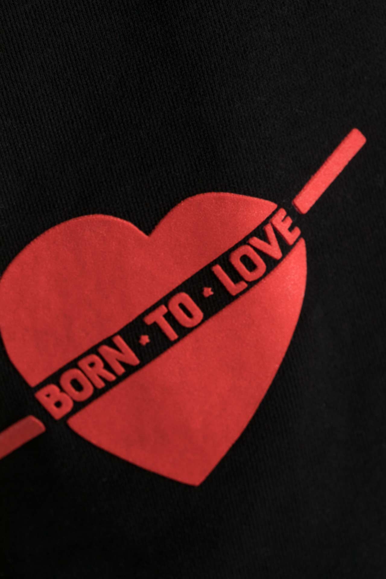 Born to love hoodie scotch 2025