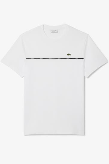 LACOSTE T-Shirt weiß