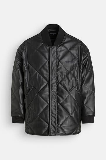 WRSTBHVR Light-Steppjacke 'Enno' schwarz