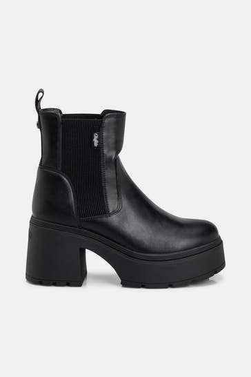 BUFFALO Stiefeletten 'Mila' schwarz