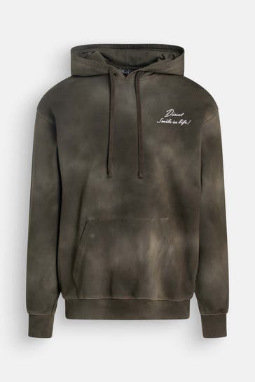 DIESEL Hoodie dunkelgrün