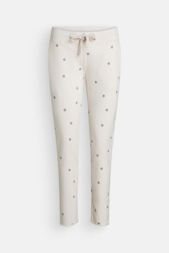 JUVIA Joggpants 'Smilla' beige gemustert