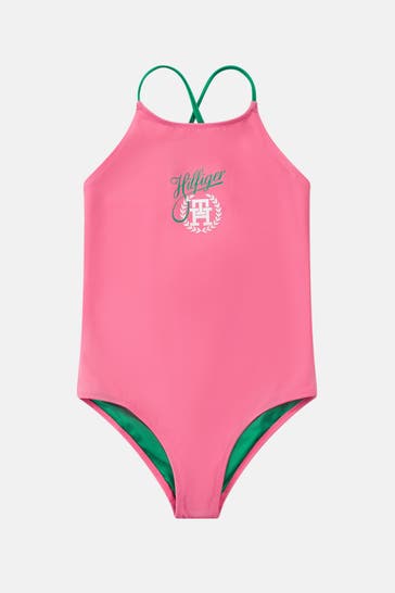 TOMMY HILFIGER Badeanzug zweifarbig