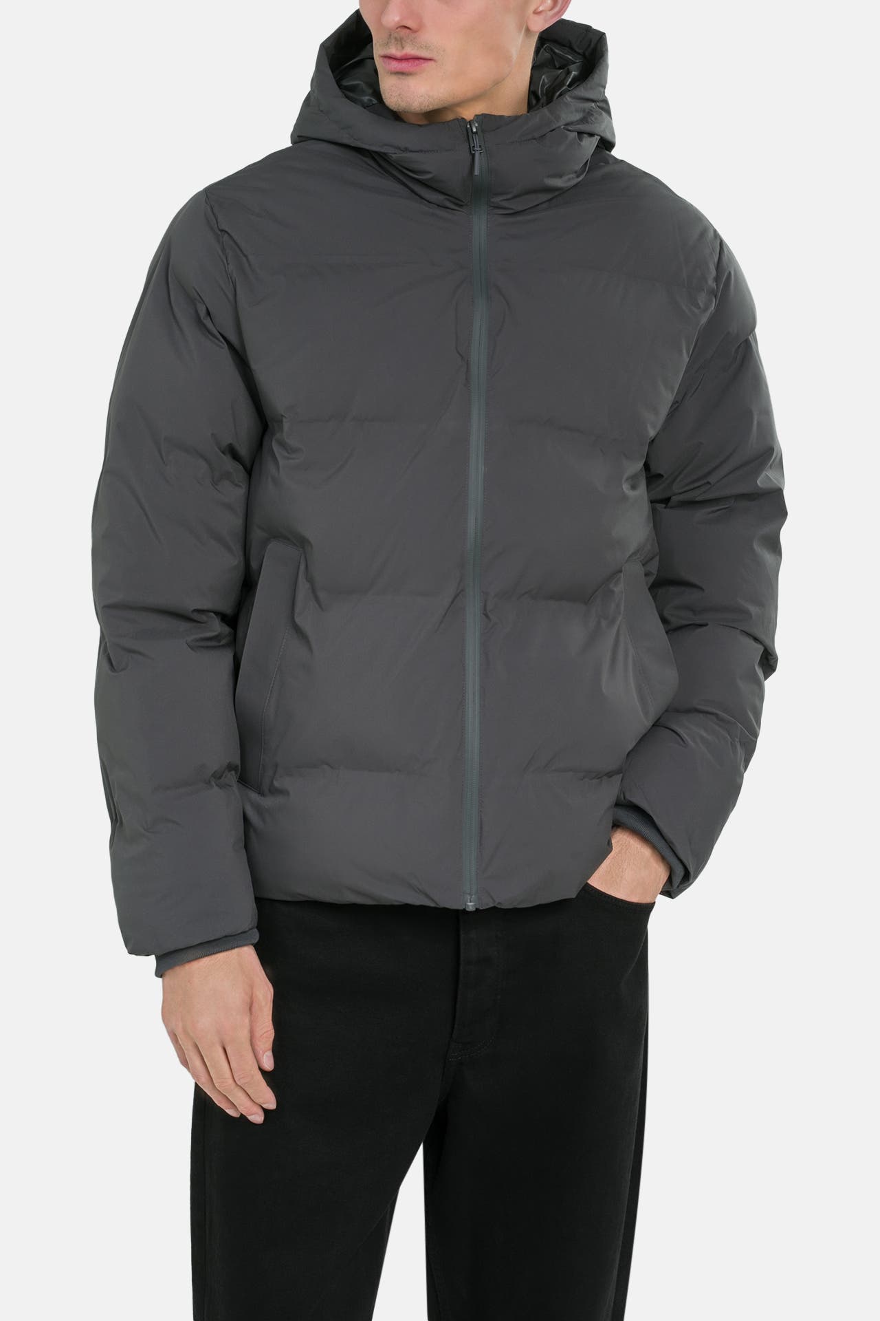 JACK & JONES Steppjacke dunkelgrau, Bild 1