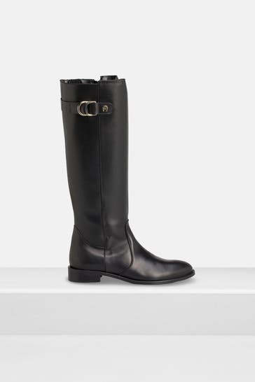AIGNER Stiefel 'Cathleen' schwarz