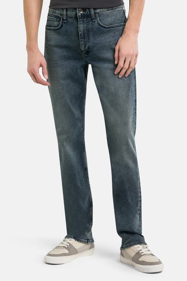 RAG & BONE - Jeans graublau slim