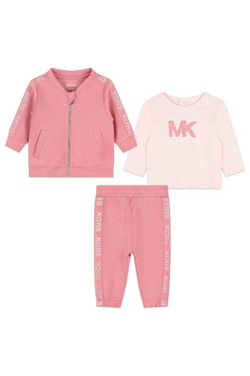 MICHAEL KORS Set: Sweatjacke, Longsleeve und Sweatpants
