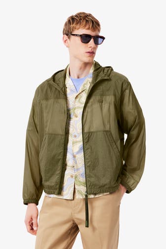 LACOSTE Funktionsjacke grün