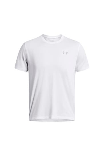 UNDER ARMOUR T-Shirt 'Launch' weiß