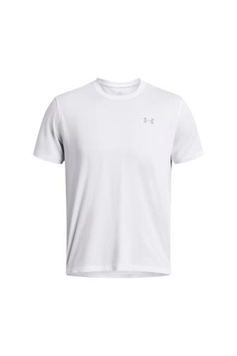 UNDER ARMOUR T-Shirt 'Launch' weiß