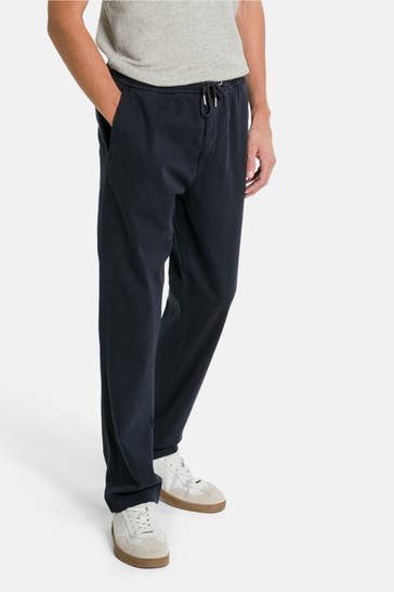 GUESS Stoffhose 'Axel' dunkelblau