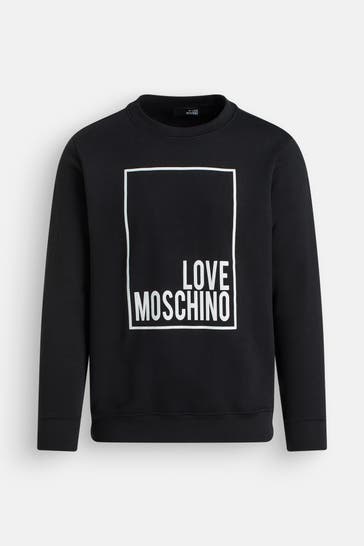 LOVE MOSCHINO Sweatshirt schwarz