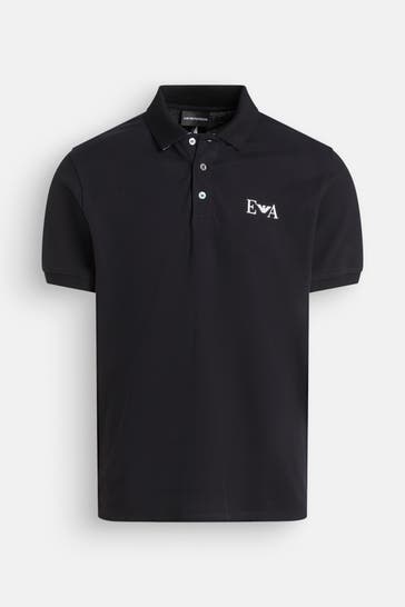 EMPORIO ARMANI Polo-Shirt nachtblau