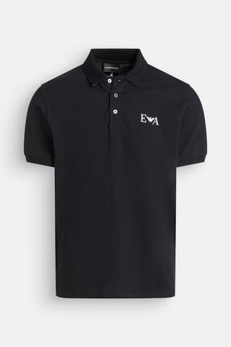 EMPORIO ARMANI Polo-Shirt nachtblau