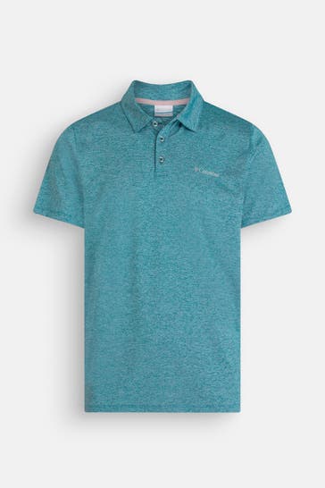 COLUMBIA Funktions-Polo 'Hike' petrol