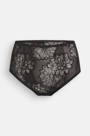 TRIUMPH Highwaist-Hipster 'Fit Smart' schwarz