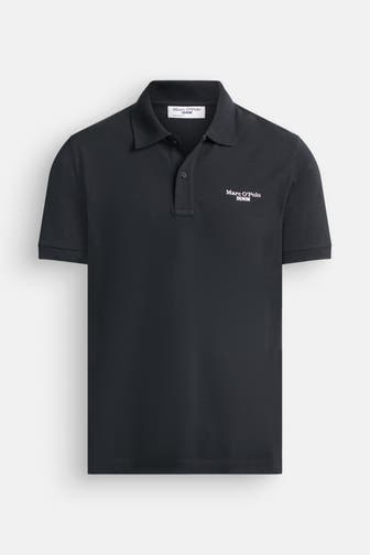 MARC O'POLO Polo-Shirt schwarz