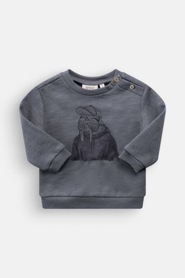 WHEAT Sweatshirt grau