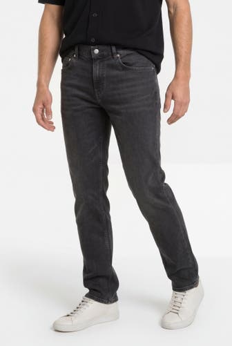 TOMMY HILFIGER Jeans straight dunkelgrau