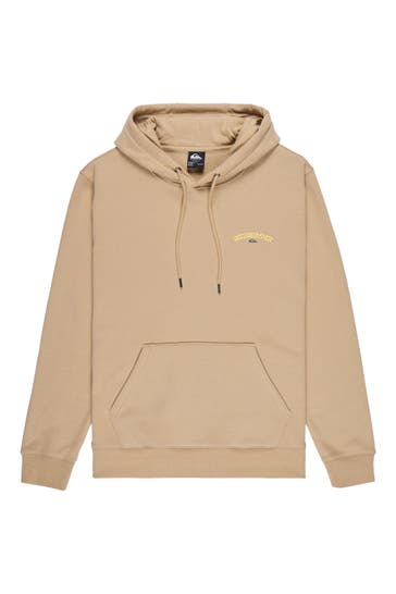 QUIKSILVER Hoodie hellbraun