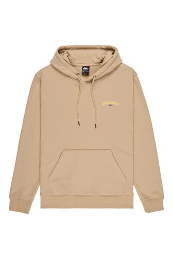 QUIKSILVER Hoodie hellbraun