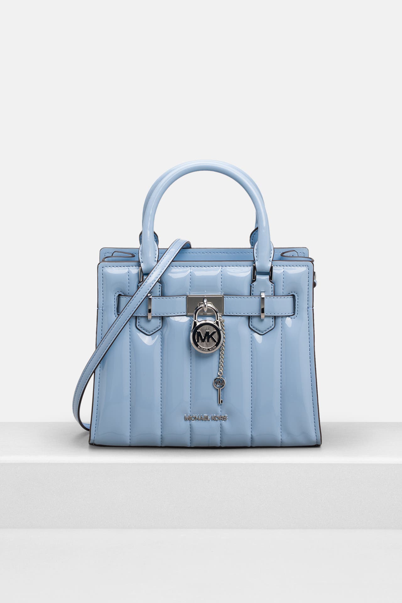 MICHAEL MICHAEL KORS Handtasche 'Hamilton' hellblau, Bild 1