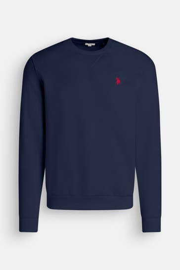 U.S. POLO ASSN. Sweatshirt 'Cick' dunkelblau