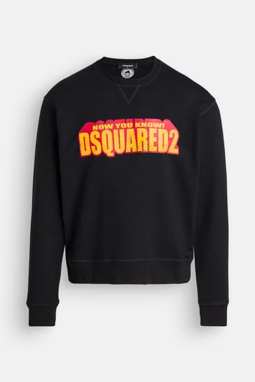 DSQUARED2 Black Sweat Shirt