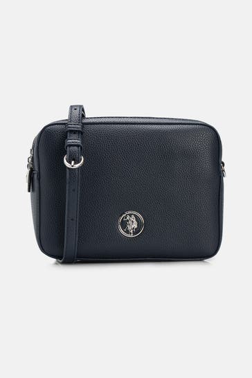 U.S. POLO ASSN. Umhängetasche 'Paisley' dunkelblau
