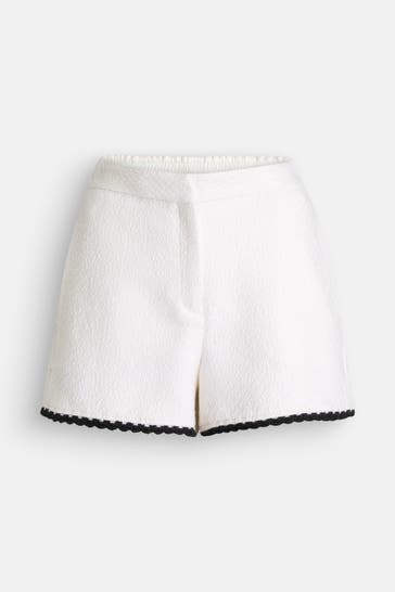 MAJE Wollmix-Shorts zweifarbig