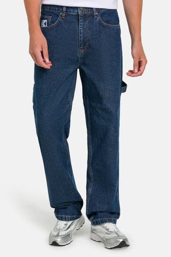 KARL KANI Jeans dunkelblau straight