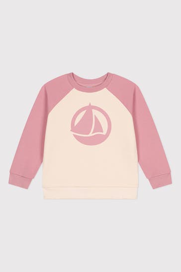 PETIT BATEAU Sweatshirt zweifarbig