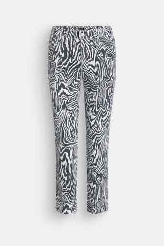 MOTHER Jeans slim gemustert
