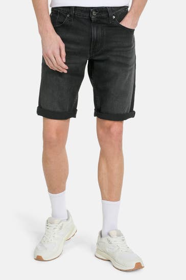 TOMMY HILFIGER Jeansshorts 'Ronnie' dunkelgrau