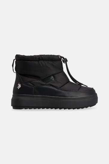 U.S. POLO ASSN. Winterstiefel schwarz