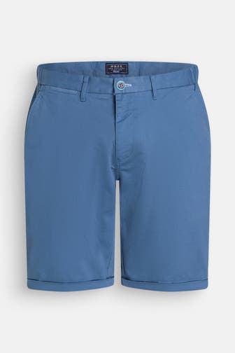 NEW ZEALAND AUCKLAND Chino-Shorts 'Whale Bay' azurblau
