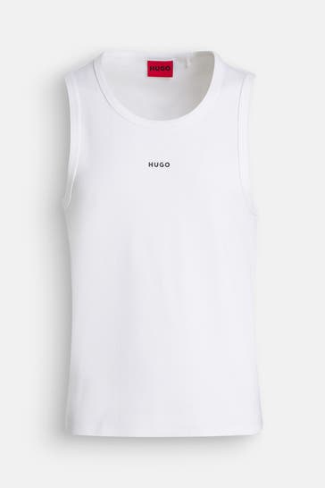 HUGO Tank Top 'Dapota' weiß