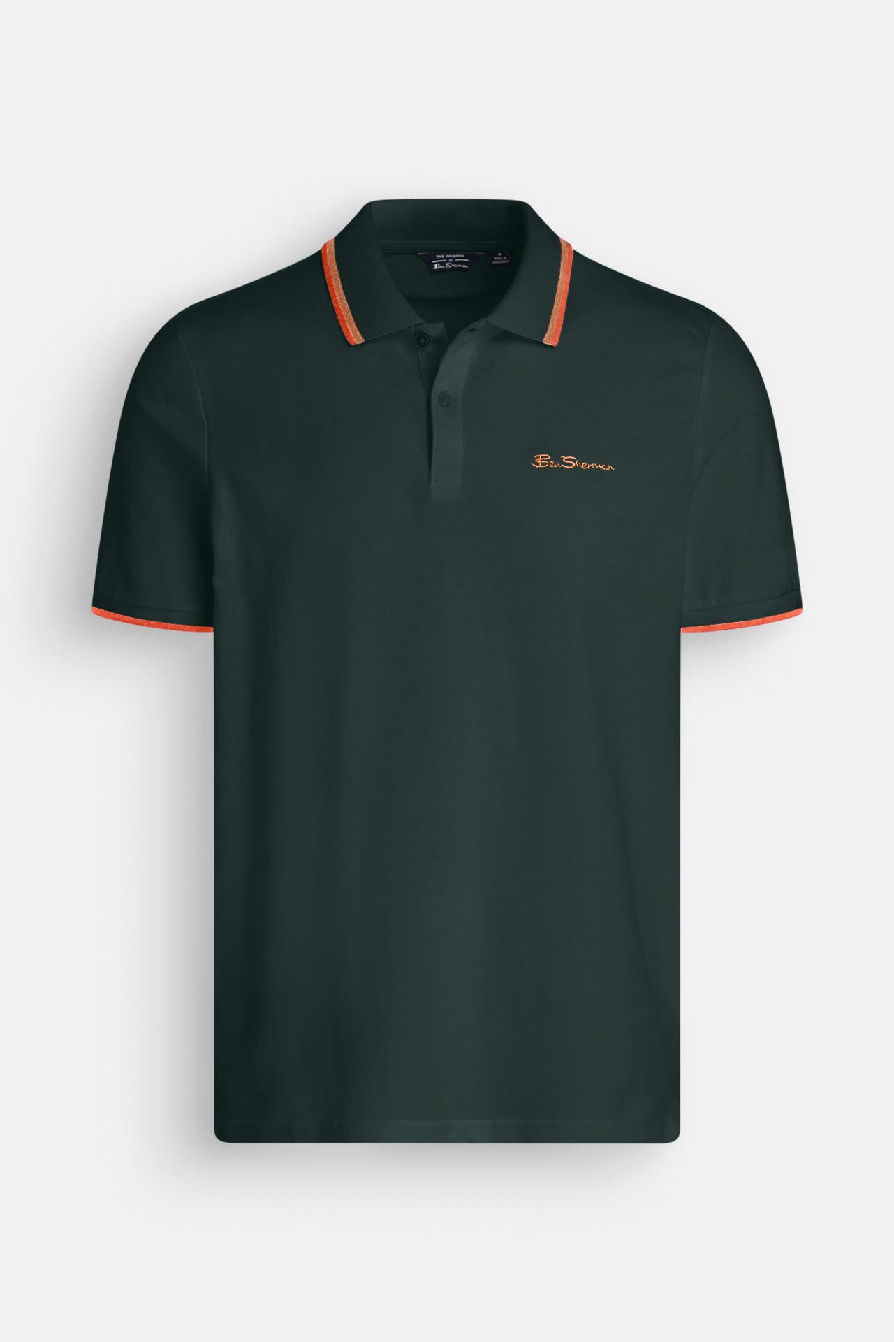 BEN SHERMAN Polo-Shirt dunkelgrün, Bild 1