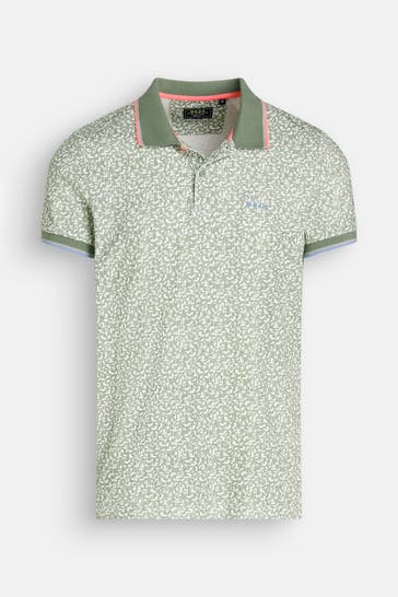 NEW ZEALAND AUCKLAND Polo-Shirt gemustert