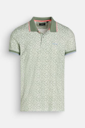 NEW ZEALAND AUCKLAND Polo-Shirt gemustert