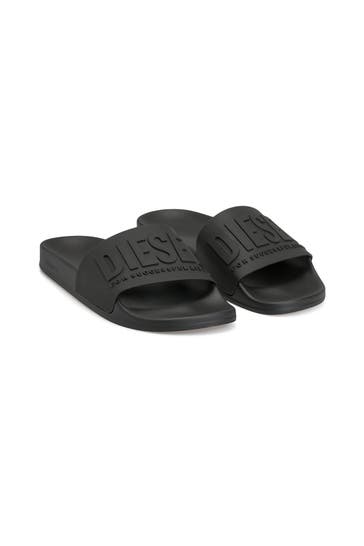 DIESEL Slides schwarz