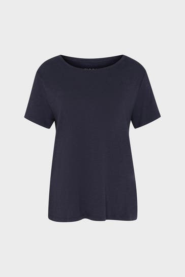 JUVIA T-Shirt 'Steffi' graublau