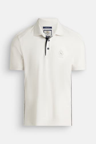 AERONAUTICA MILITARE Polo-Shirt weiß