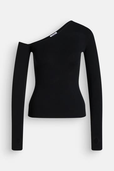 FILIPPA K Longsleeve 'Nicole' schwarz