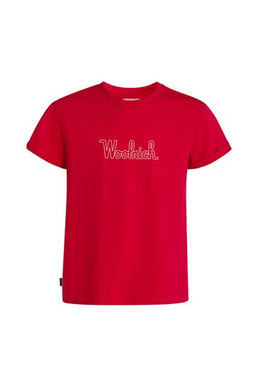 WOOLRICH T-Shirt beere