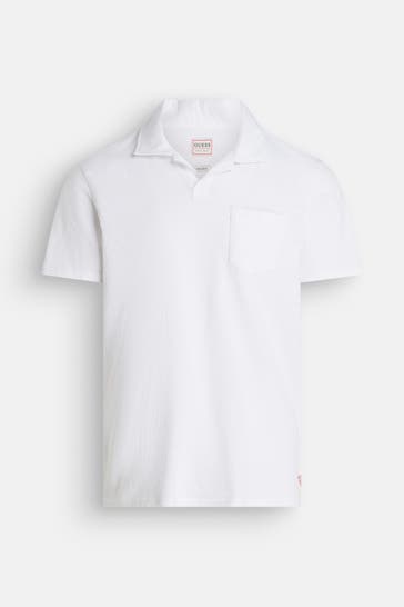 GUESS Polo-Shirt weiß