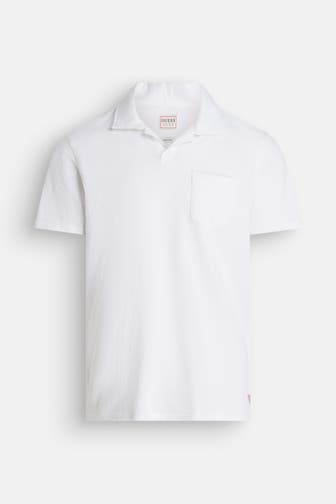 GUESS Polo-Shirt weiß
