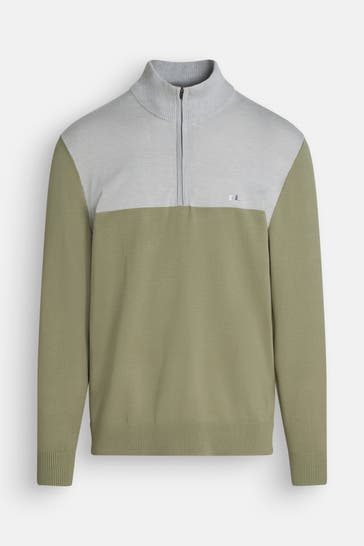 J.LINDEBERG SPORTSWEAR Strickpullover 'Jeff' dreifarbig